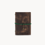 AMI journal - Vintage brown + charm (A6)