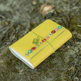 [NEW] AMI journal - Ibiza Yellow + 3 charms (A6)