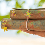 [NEW] AMI journal - Ibiza Flowers + 3 charms (A5)