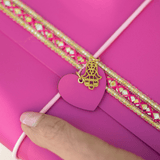 [NEW] AMI journal - Fuchsia + 3 charms (A5)