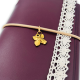 AMI - Aubergine + charms & lace (A6)