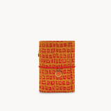[NEW] AMI journal - Ibiza croc orange + charm (A6)