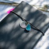 AMI journal - Black + 3 charms (A5)