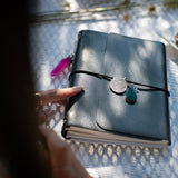 AMI journal - Black + 3 charms (A5)