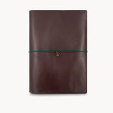 AMI Portfolio / Journal - Brown + 2 charms (A4)