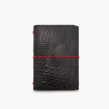 Ami Journal - Black Croc [Fully Lined]