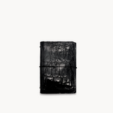 Ami Journal - Black Croc Shine [Fully Lined]