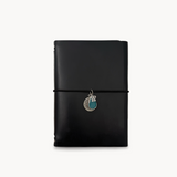 AMI journal - Black + 3 charms (A5)