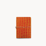 [NEW] AMI journal - Ibiza croc orange + 3 charms (A6)
