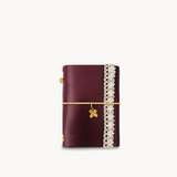 AMI - Aubergine + charms & lace (A6)