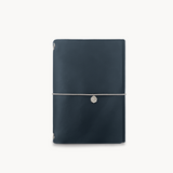 AMI journal - Midnight Blue Pearl + silver mystery charm (A5 / A6)