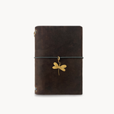AMI journal - Vegetable Tanned Brown + 3 charms (A5)