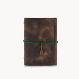 AMI journal - Vintage brown + charm (A6)