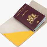 Voyage - Passport holder - Yellow + Charm