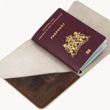 Voyage - Passport holder - Vintage Brown