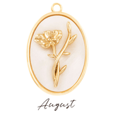 AMI Charm Birthmonth Flower