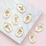 AMI Charm Birthmonth Flower