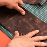 AMI journal - Vintage brown + charm (A6)
