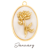 AMI Charm Birthmonth Flower