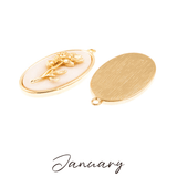 AMI Charm Birthmonth Flower