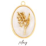 AMI Charm Birthmonth Flower