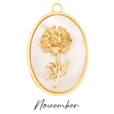 AMI Charm Birthmonth Flower