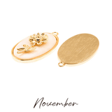 AMI Charm Birthmonth Flower