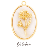 AMI Charm Birthmonth Flower
