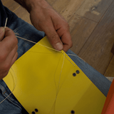 Voyage - Passport holder - Yellow + Charm