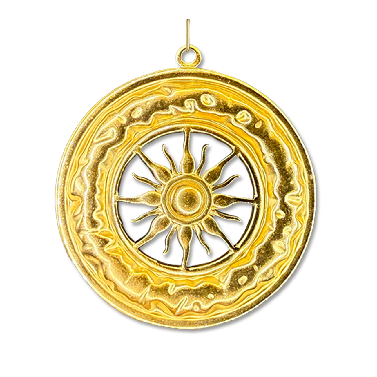 Sun Circle Charm