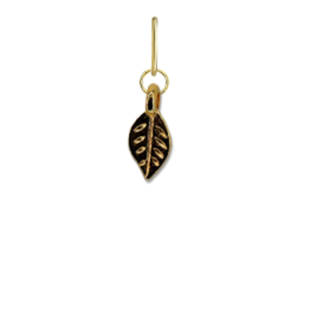 Gold Leaf Charm