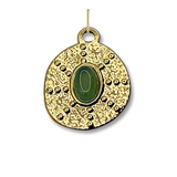 Green Stone Charm