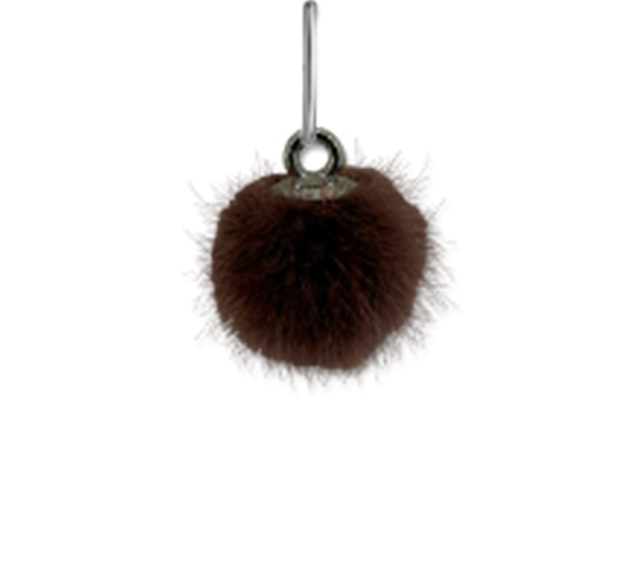 Pom Pom Brown Charm
