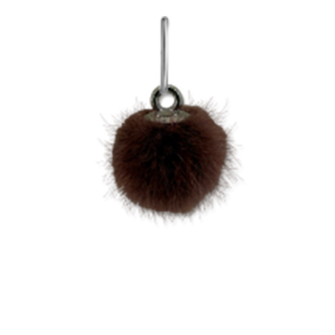 Pom Pom Brown Charm