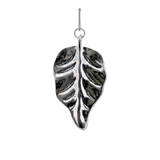 Silver Leaf Charm