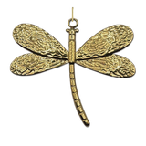 Gold dragonfly Pendant Charm