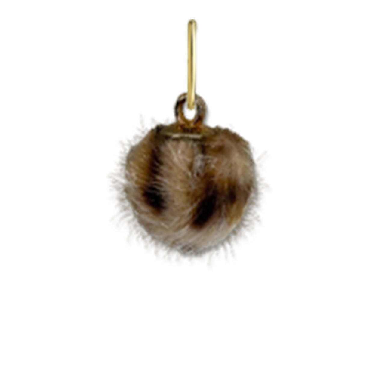Pom Pom Leopard Charm