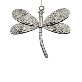 Dragonfly Silver Charm